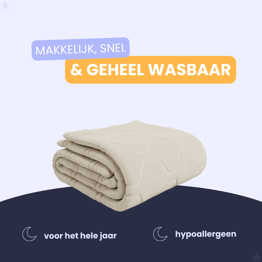 HappyBed Taupe - Dekbed voor het hele jaar