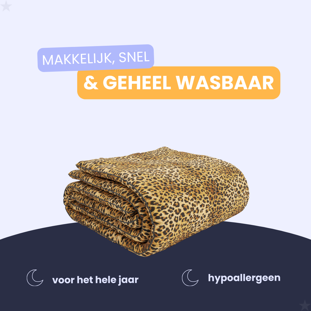 HappyBed Panter - Dekbed voor het hele jaar