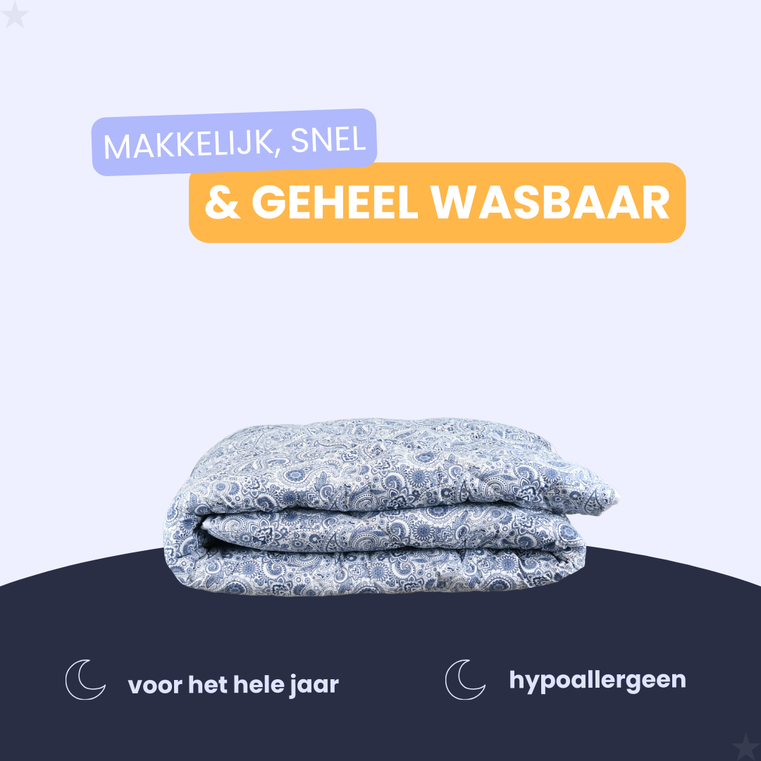 HappyBed Midnight paisley - Dekbed voor het hele jaar