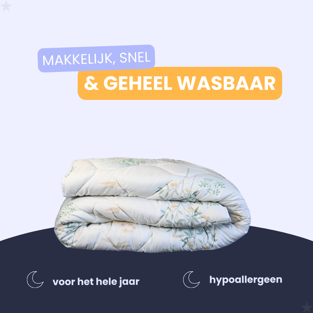 HappyBed Fresh Forest - Satijn Look - Dekbed voor het hele jaar